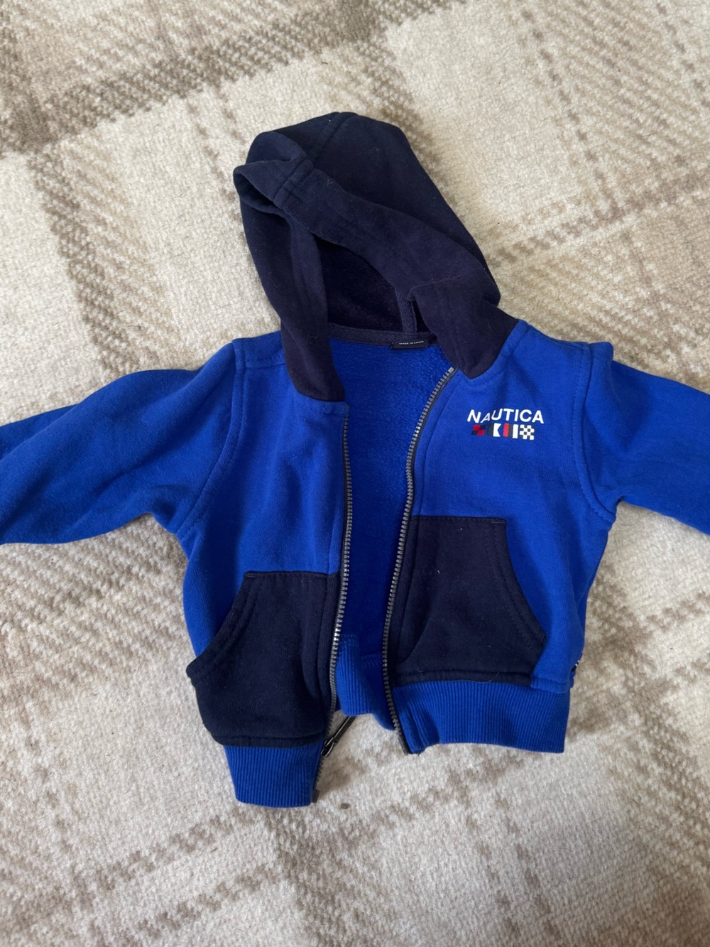Nautica zip up hoodie